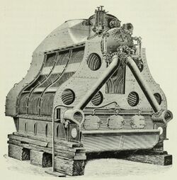 a Reed water tube boiler