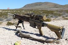 Squad Designated Marksman Rifle testing at Fort Bliss 190125-A-JV676-567 (47052011492).jpg