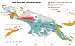 West Trans-New Guinea languages.svg