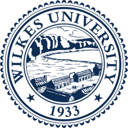 Wilkes University Seal Blue.png