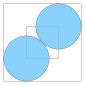 2 circles in a square.svg