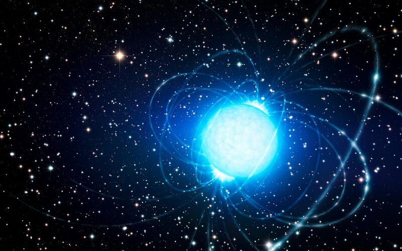 File:Artist’s impression of the magnetar in the star cluster Westerlund 1.jpg