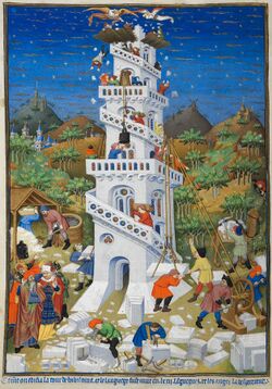 Building of the Tower of Babel - British Library Add MS 18850 f17v (detail).jpg