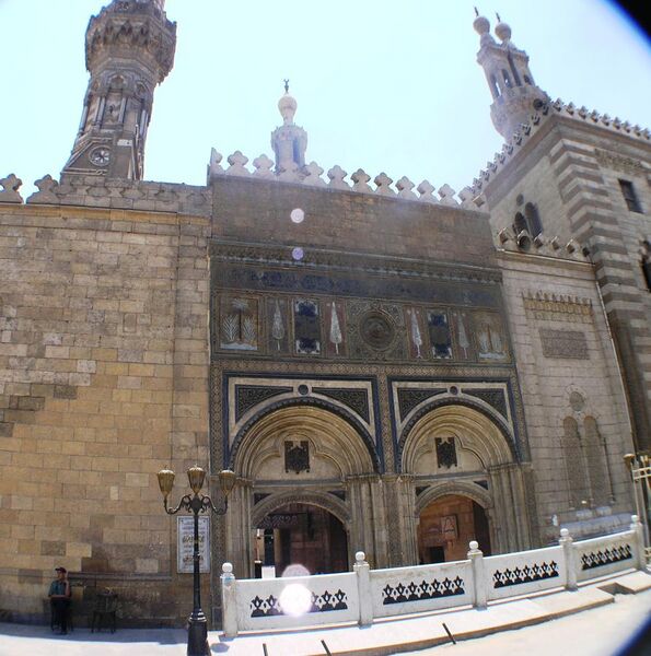 File:Cairo - Islamic district - Al Azhar Mosque and University entrance.JPG