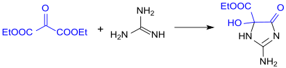 Synthese von Imidazolonen mit Diethylmesoxalat