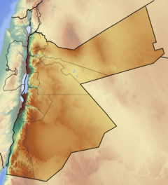 Iraq ed-Dubb is located in Jordan