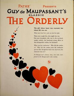 Magazine advertisement for The Orderly (1921).jpg