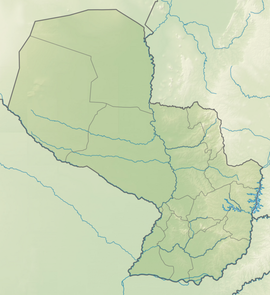 File:Paraguay rel location map.svg