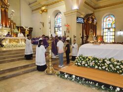 09965jfCirilo R. Almario Wake Funeral ceremonies Malolos Cathedralfvf 02.jpg