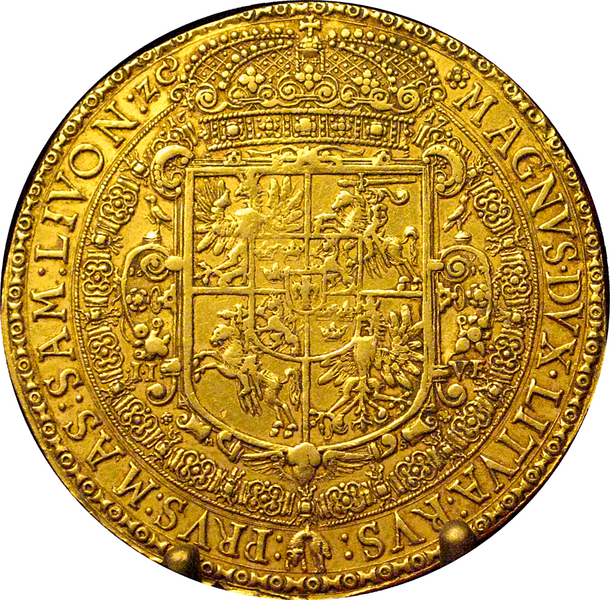 File:15 ducats of Sigismund III Vasa from 1617.png