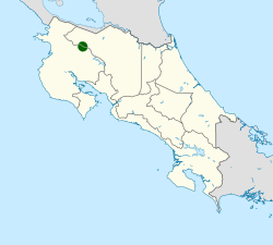 Amazilia alfaroana map.svg