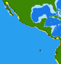 Pacific smalltail shark geographic range