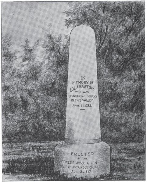 File:Colonel Crawford Burn Site Monument drawing.jpg
