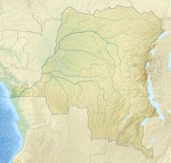 Location map/data/Democratic Republic of the Congo is located in Democratic Republic of the Congo