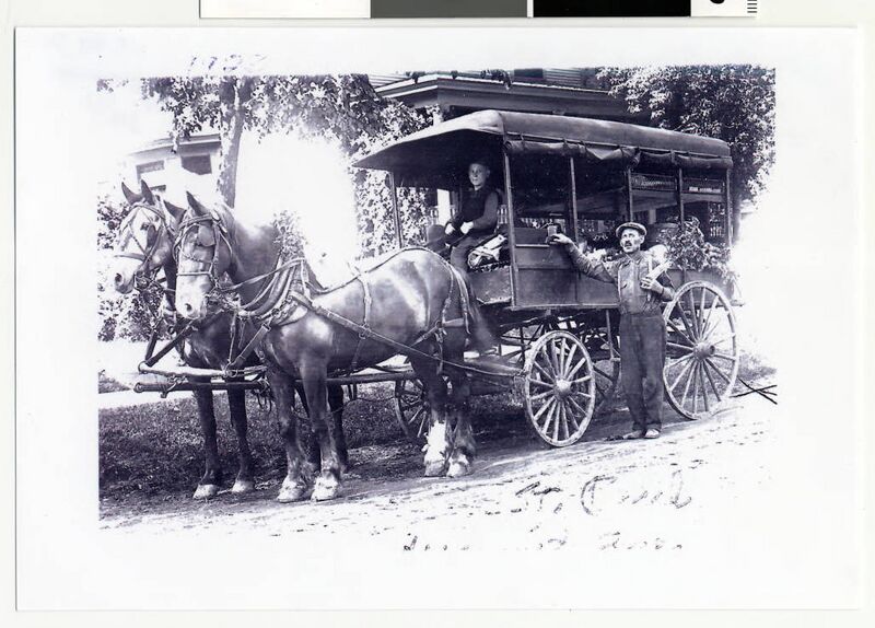 File:Fruit peddlers with draft horses and covered wagon, St. Paul (4418715023).jpg