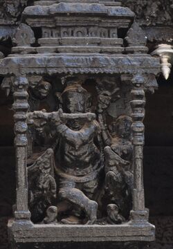 Krishna flute suchindram temple car carving.jpg
