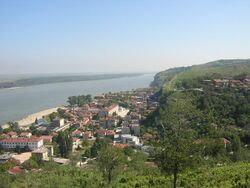 View of Nikopol from the fortress