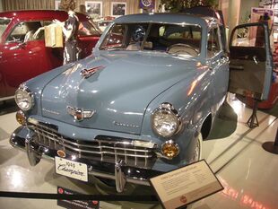 Studebaker National Museum May 2014 075 (1949 Studebaker Champion Regal Deluxe).jpg