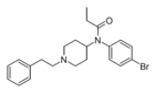 4-Bromofentanyl structure.png