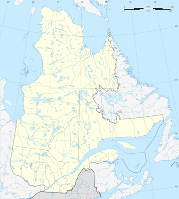 Canada Quebec location map-conic proj2.svg