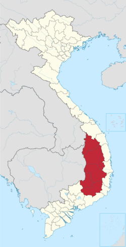 Central Highlands in Vietnam.svg