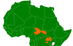 Central Sudanic Languages.svg