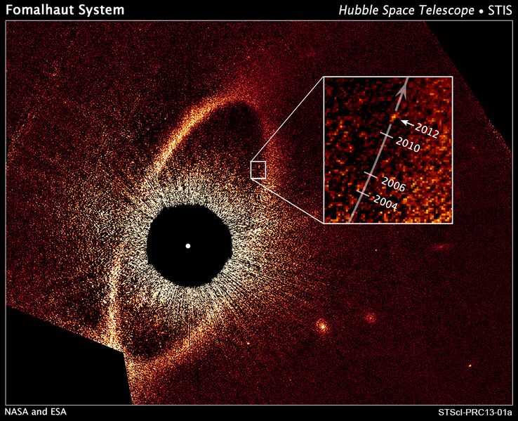 File:NASA's Hubble Reveals Rogue Planetary Orbit For Fomalhaut B.jpg