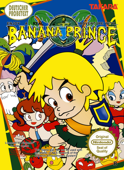 Nintendo Entertainment System Banana Prince cover art.png