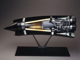SABRE engine designed for Skylon spaceplane, 1990s. (9660572897).jpg