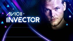 Video game poster featuring Avicii