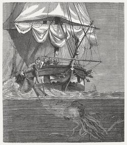 Alecton encounters giant squid, 1868 engraving.jpg