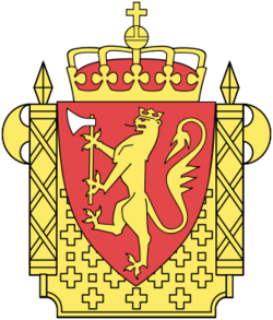 Coat of arms of the Norwegian Police Service.svg