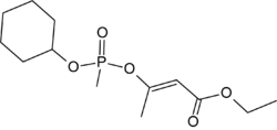 Estrutura do Metilfosfonato de 2-etoxicarbonil-1-metilvinil ciclohexilo.png