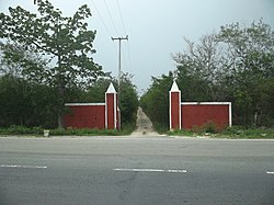 Entrance to Hacienda Katanchel