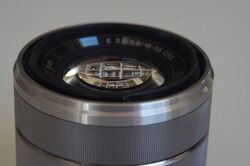 Lens reflections on Sony SEL1855.JPG