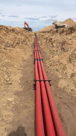 Stacking of a connected pipeline for transportation of oil products.jpg