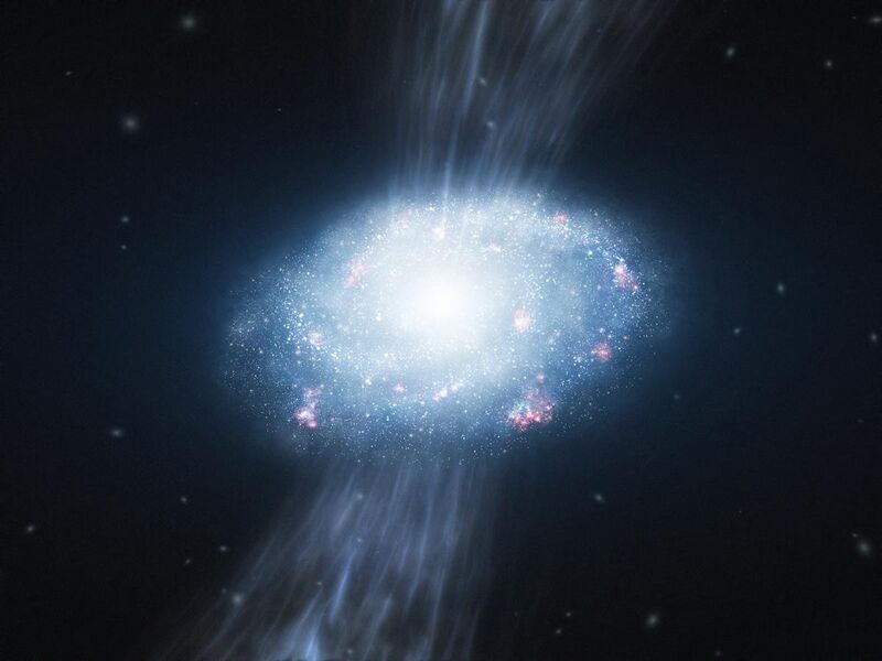 File:Young Galaxy Accreting Material.jpg