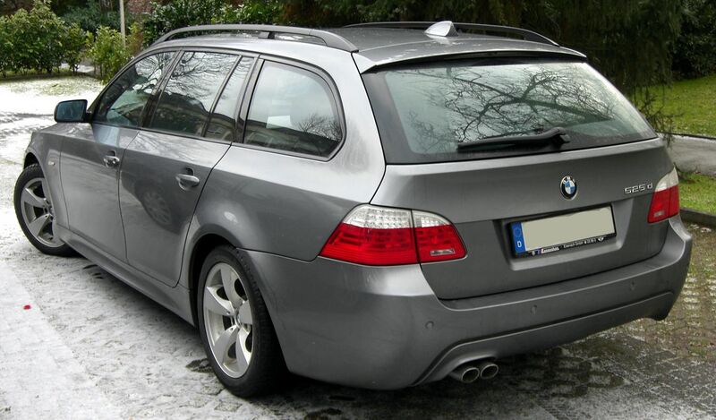 File:BMW 5er Touring rear grey.jpg