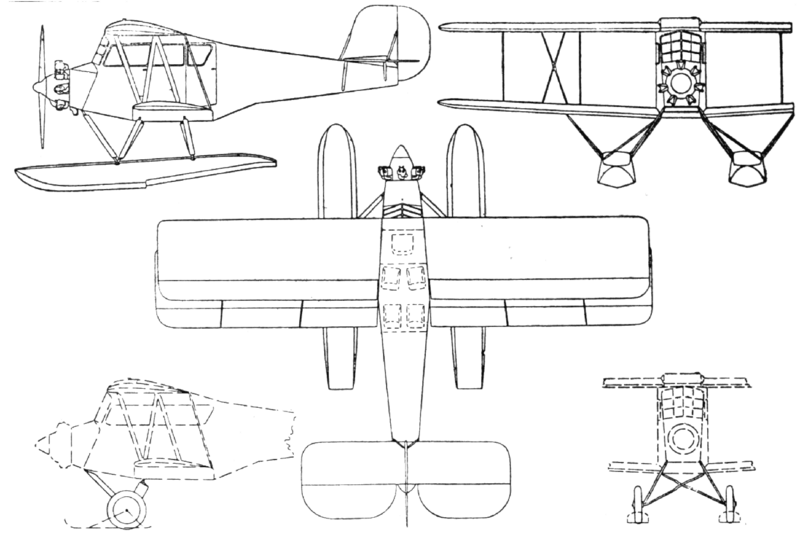 File:Canadian Vickers Vanessa 3-view L'Air July 1,1927.png