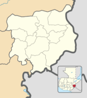 Jocotán is located in Chiquimula Department
