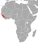 Ivory Coast, Guinea, Liberia, Senegal, and Sierra Leone