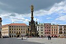 Horní náměstí with Holy Trinity Column, Olomouc