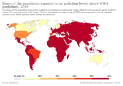 Share of the population exposed to air pollution levels above WHO guidelines, OWID.svg