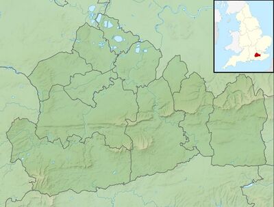 Surrey UK relief location map.jpg