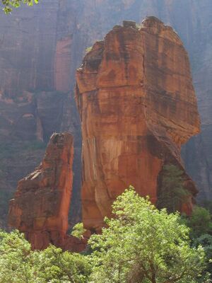 The Altar and the Pulpit, Zion Canyon, Zion National Park, Utah (1025444311).jpg