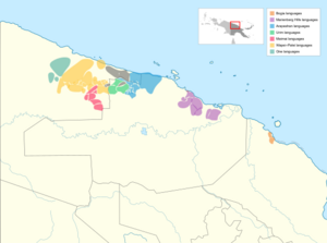 Torricelli languages map.svg