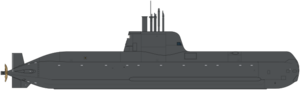 Type 209PN submarine.svg