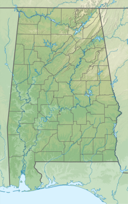 USA Alabama relief location map.svg