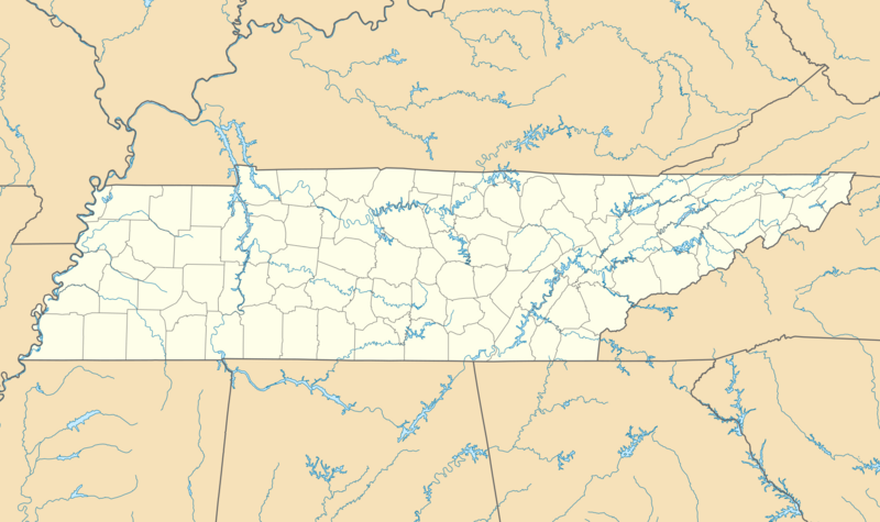File:USA Tennessee location map.svg