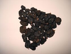 Black raisins